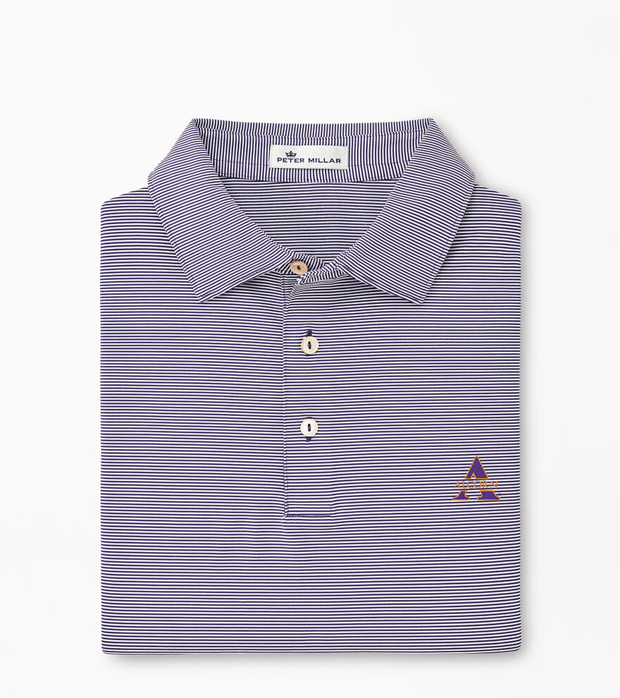 Alcorn State Jubilee Stripe Performance Polo image number 1