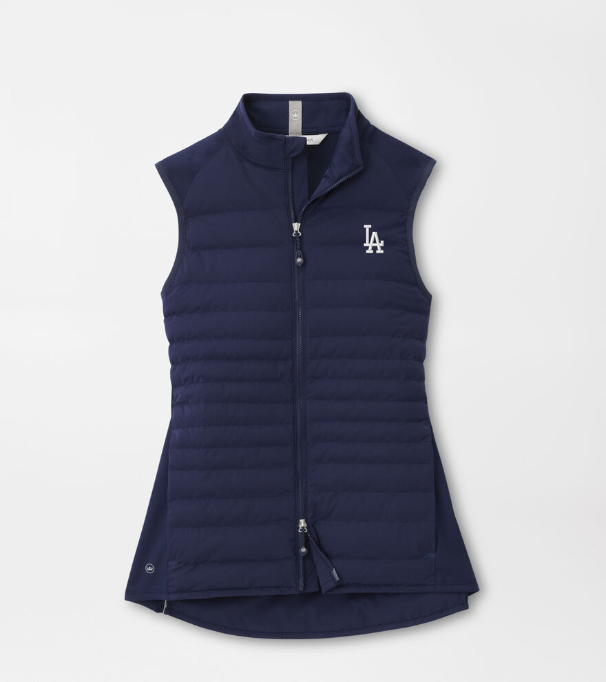 Los Angeles Dodgers Women's Fuse Hybrid Vest image number 1