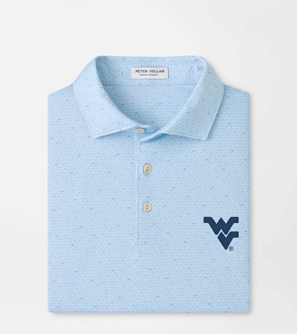West Virginia On The Ball Performance Jersey Polo