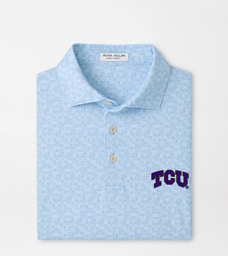 TCU Bases Loaded Performance Jersey Polo image number 1