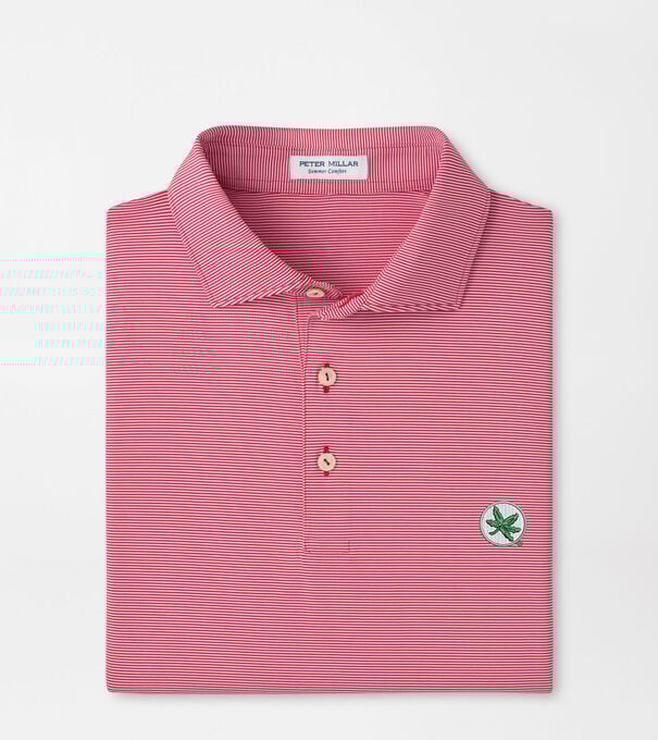 The Ohio State Buckeyes Jubilee Stripe Performance Polo