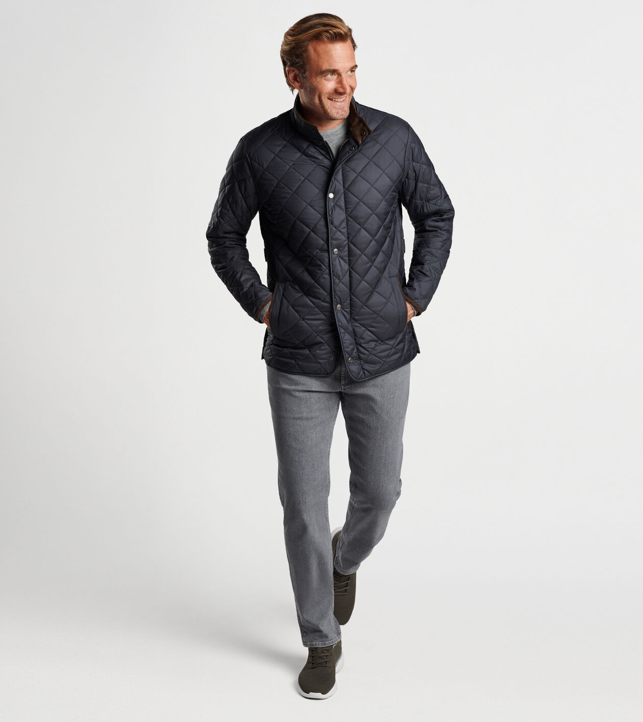 Suffolk Quilted Travel Coat | Peter Millar