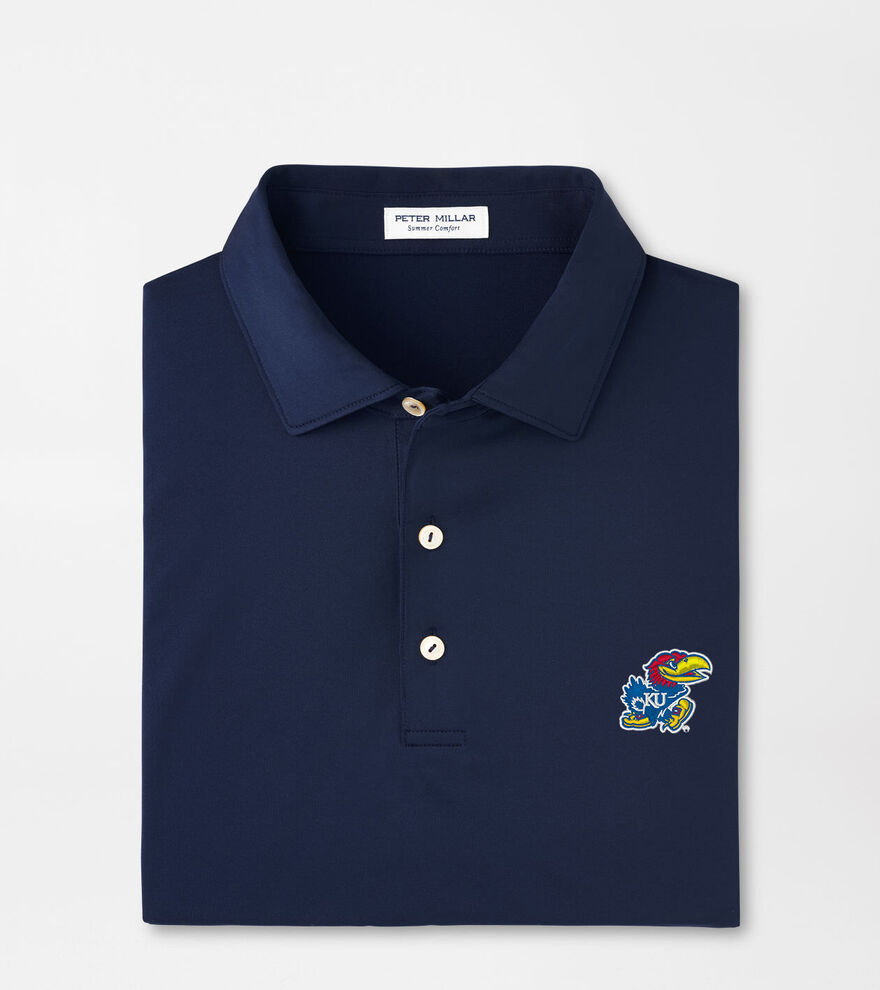 Kansas Solid Performance Jersey Polo image number 1