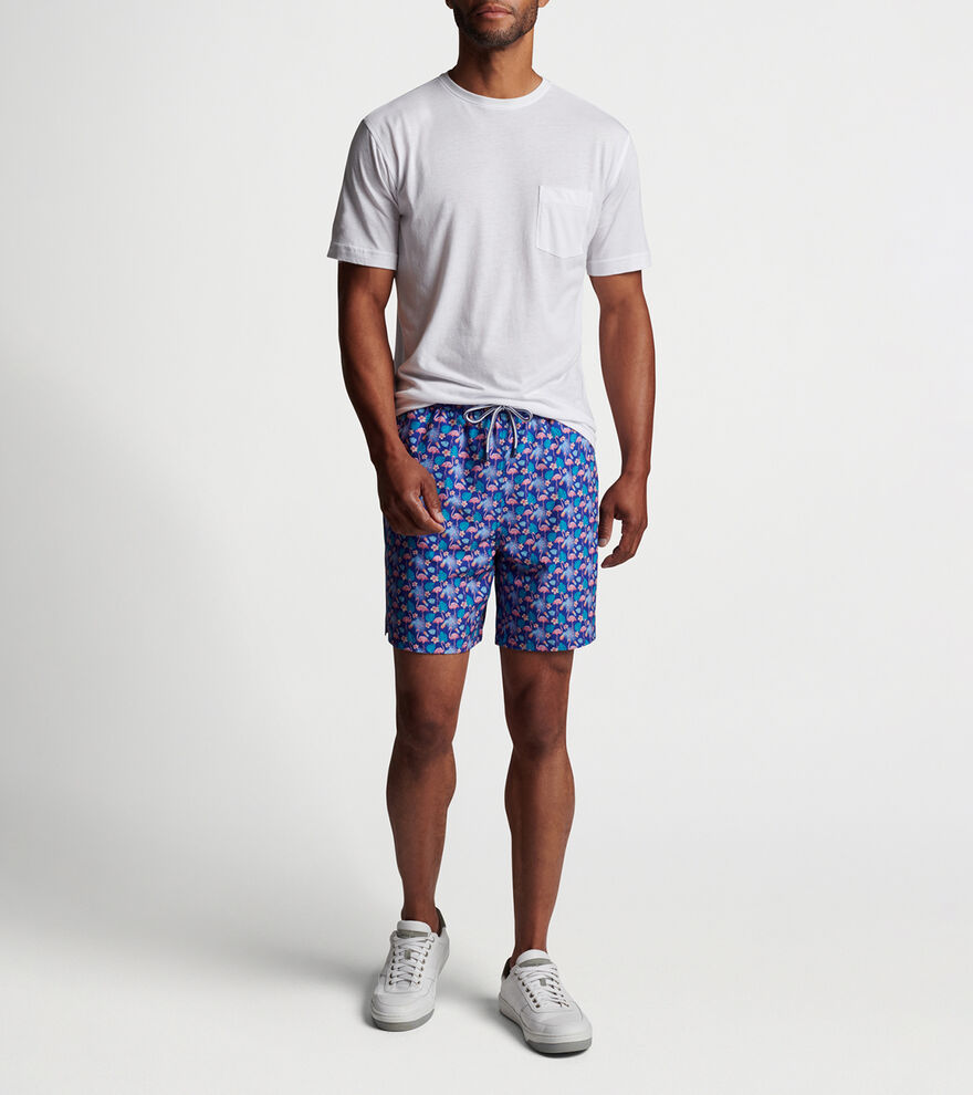 Tropical Flock Swim Trunk image number 2