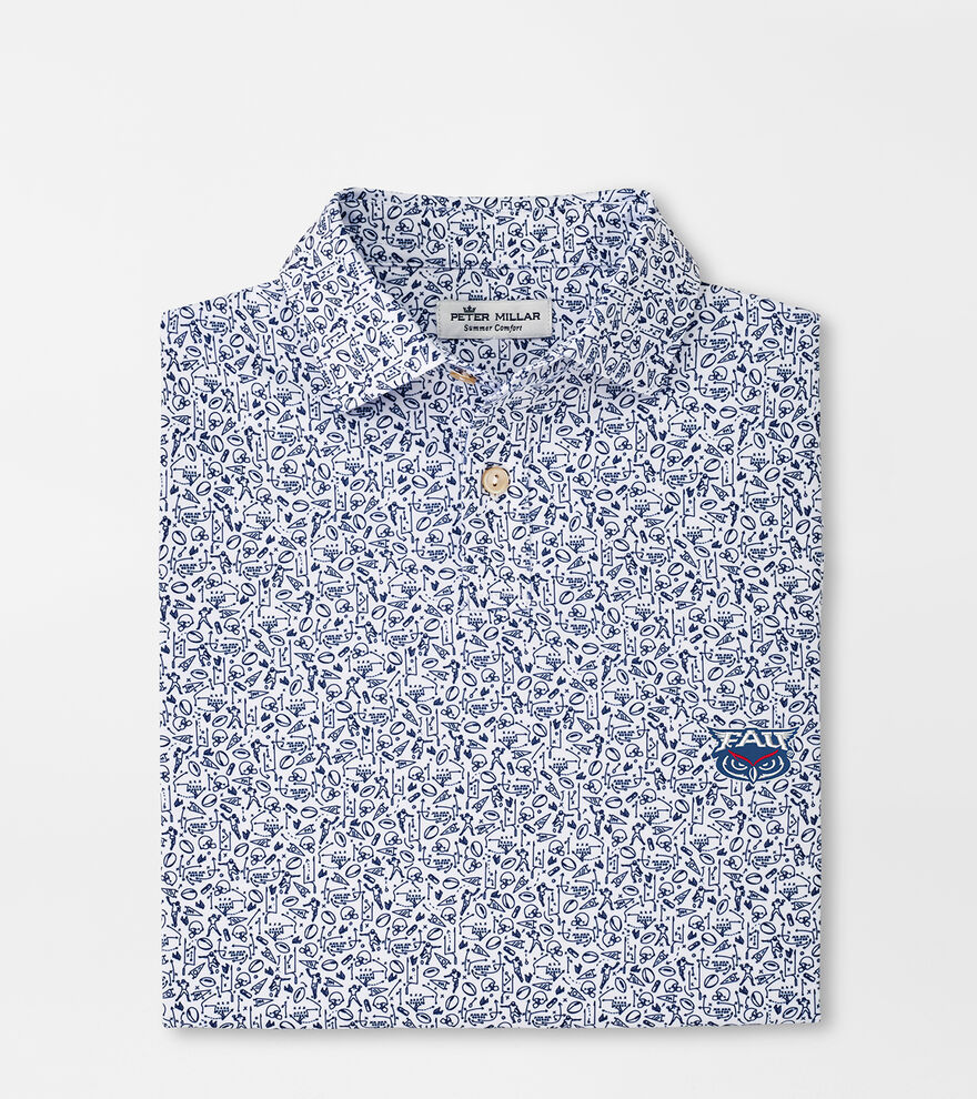 Florida Atlantic Youth Performance Jersey Polo image number 1