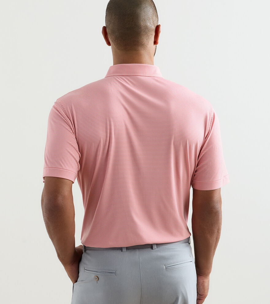 Featherweight Stripe Performance Polo image number 3