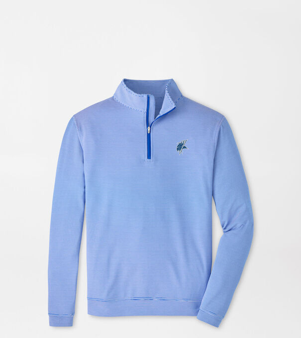 Elizabeth City Perth Sugar Stripe Performance Quarter-Zip