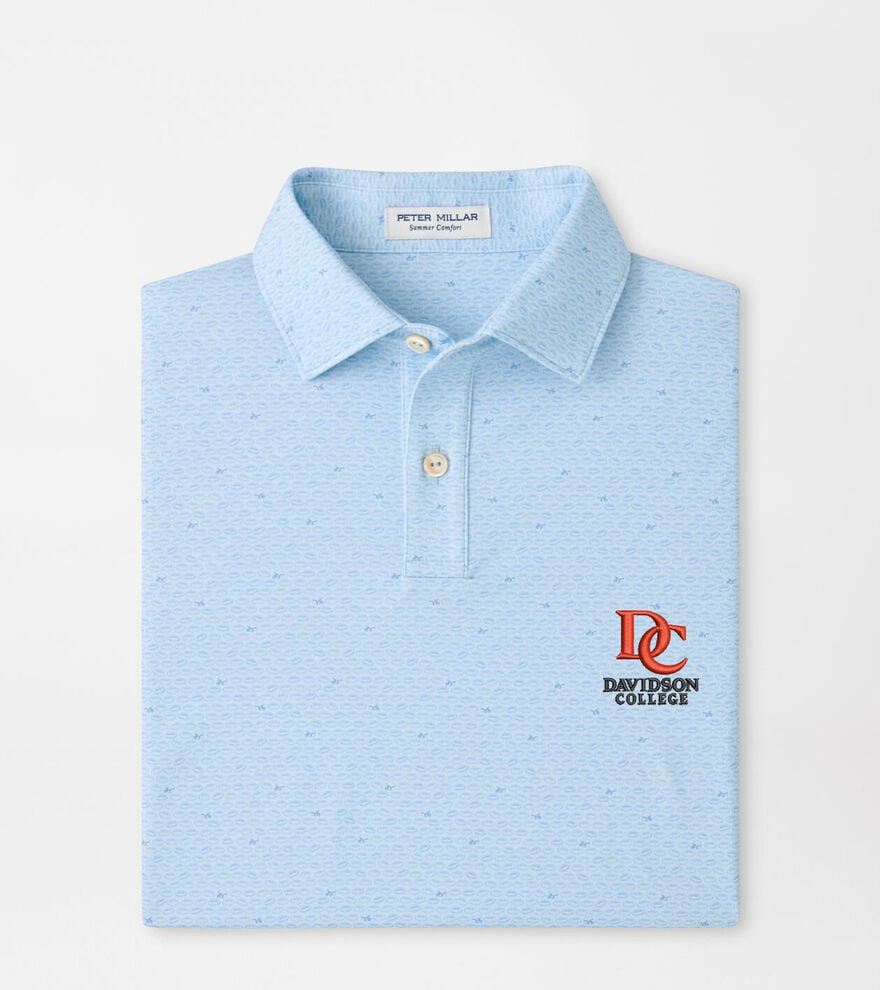 Davidson On The Ball Youth Performance Jersey Polo image number 1