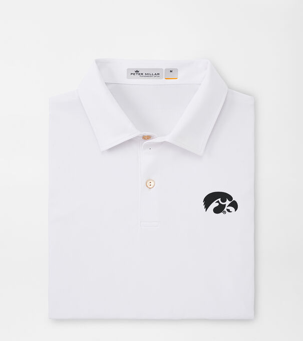 Iowa Featherweight Melange Polo