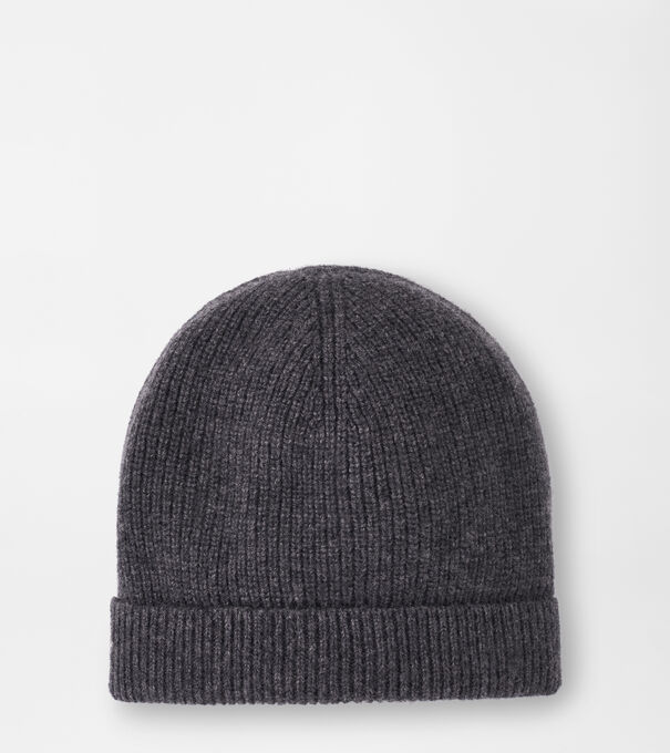 Cashmere Rib Beanie
