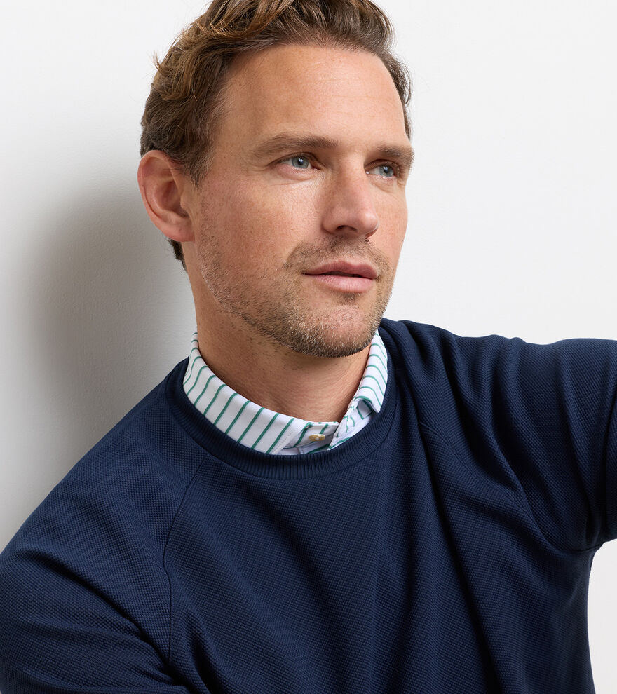 Cradle Piqu&eacute; Performance Crewneck image number 5