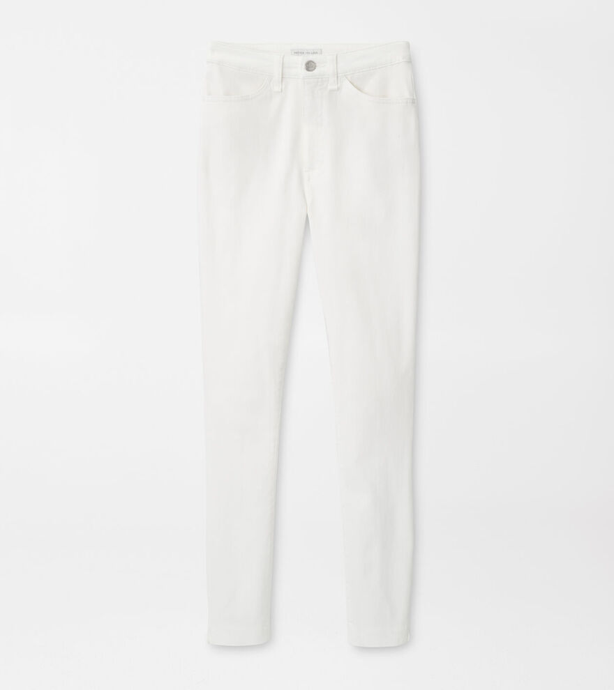 Karlie Stretch Sateen High Rise Pant| Women's Bottoms | Peter Millar