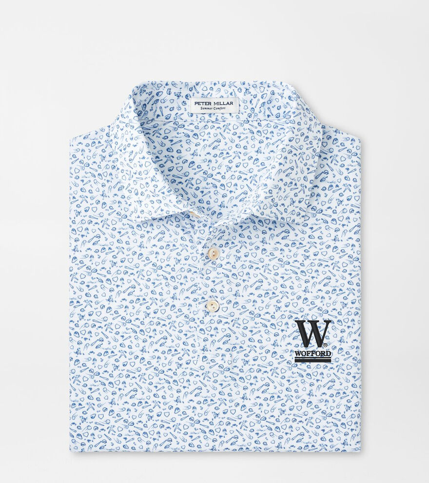 Wofford Batter Up Performance Jersey Polo image number 1