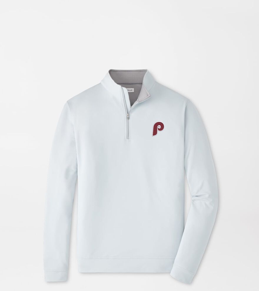 Cooperstown Philadelphia Phillies Perth Performance Quarter-Zip