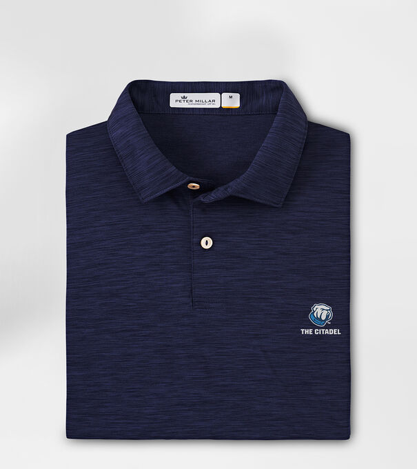 The Citadel Featherweight Melange Polo