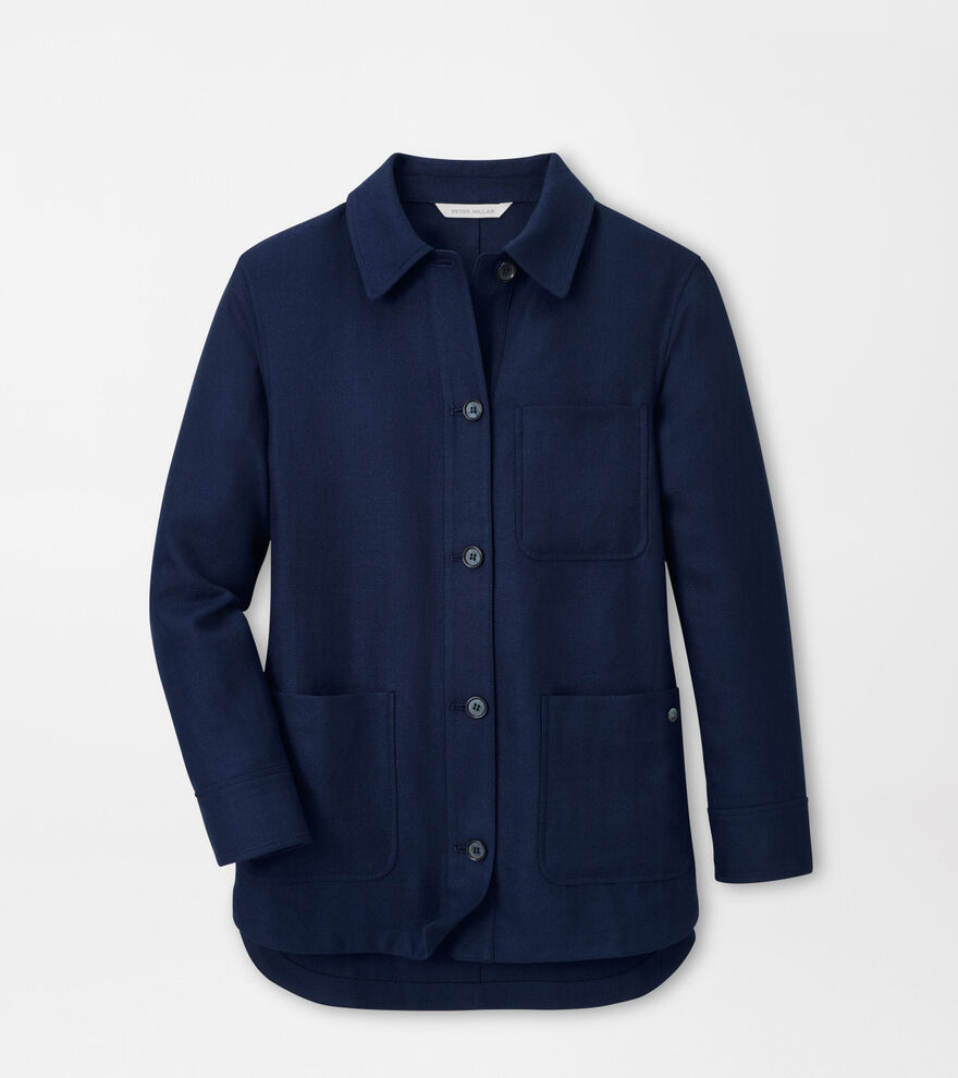 Annemaire Linen-Blend Chore Coat image number 1