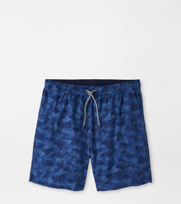 Camouflaged Coastline Swim Trunk