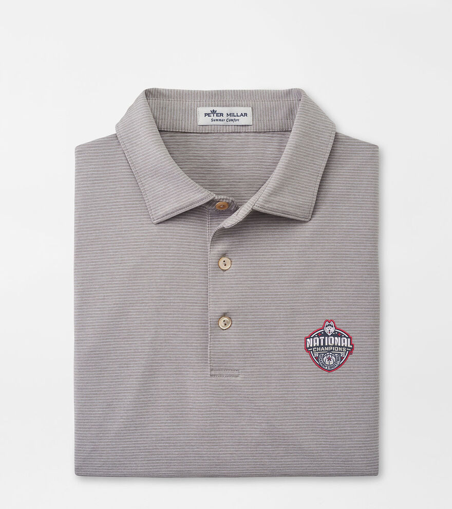 UConn National Champion Halford Performance Jersey Polo image number 1