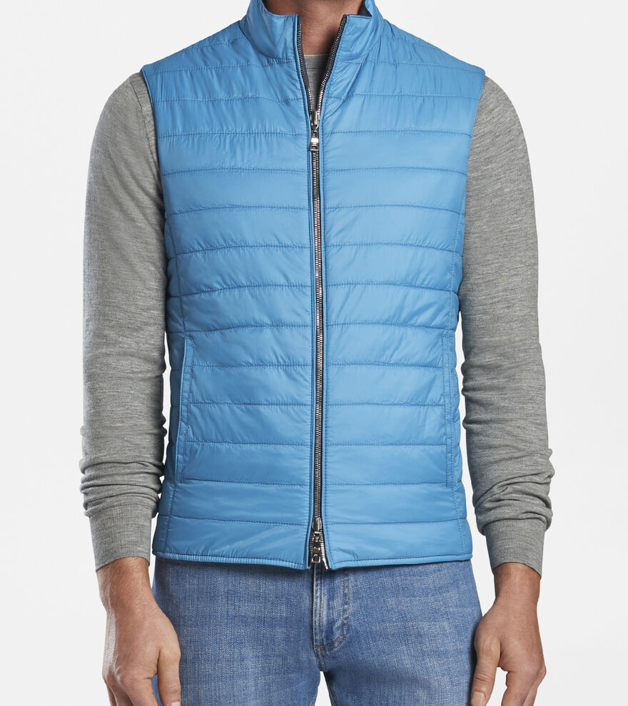 Chateau Sky Reversible Suede Vest image number 6