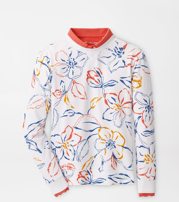 Birdie Multi Floral Sport Sweatshirt
