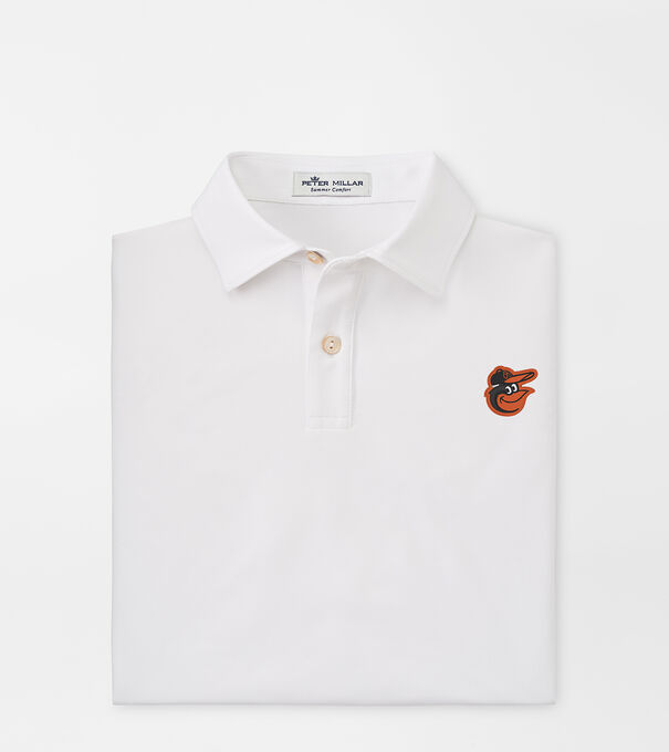 Baltimore Orioles Solid Youth Performance Jersey Polo