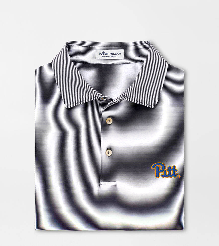 Pittsburgh Jubilee Stripe Performance Polo image number 1
