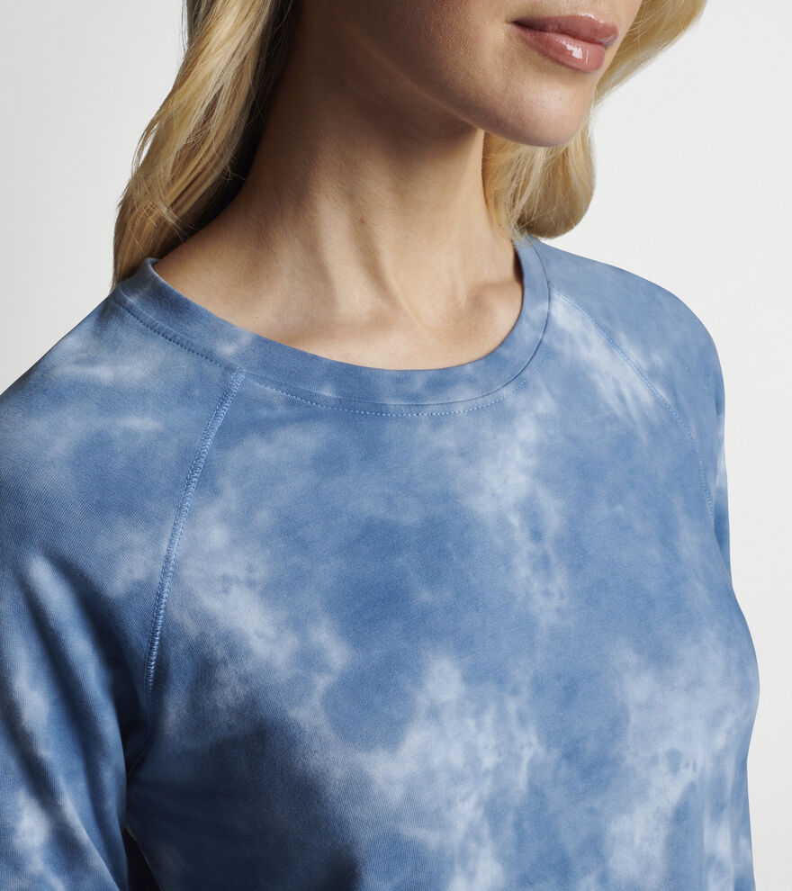 Lava Wash Tie-Dye Jersey Crew image number 4