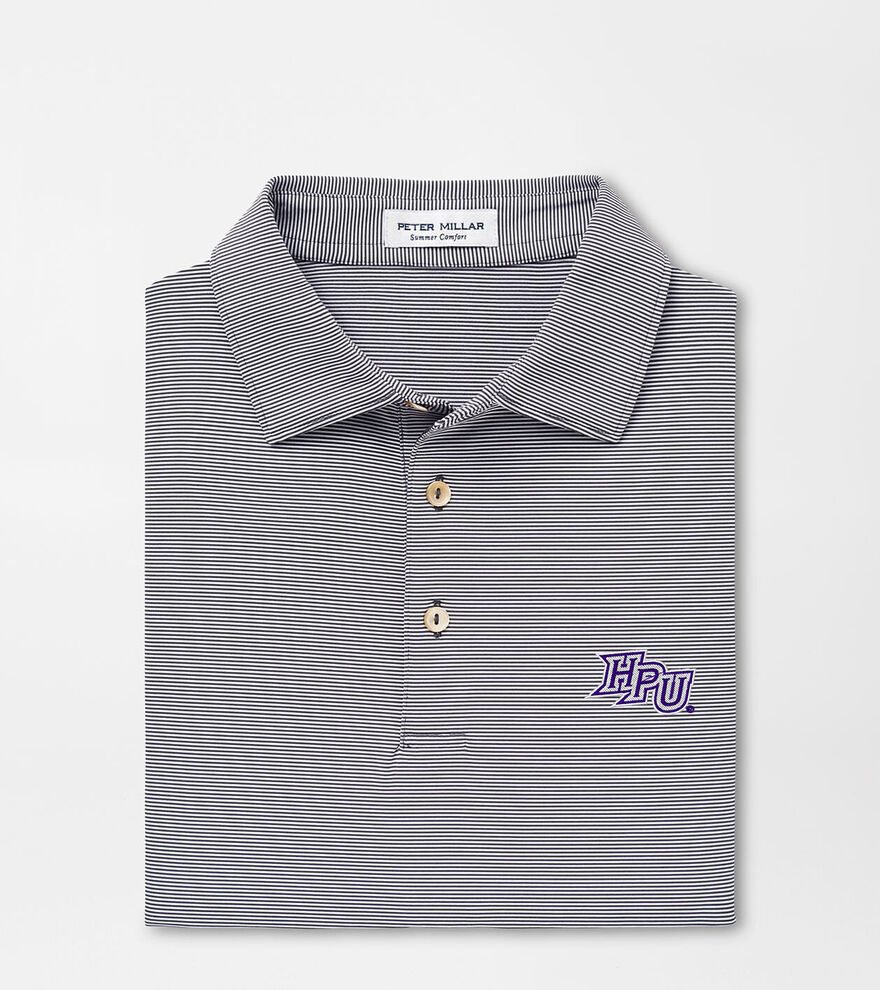 High Point University Jubilee Stripe Performance Polo image number 1