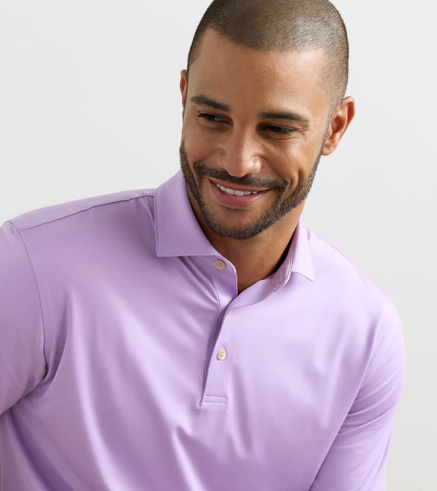 Solid Performance Jersey Polo - Alternate Image 4