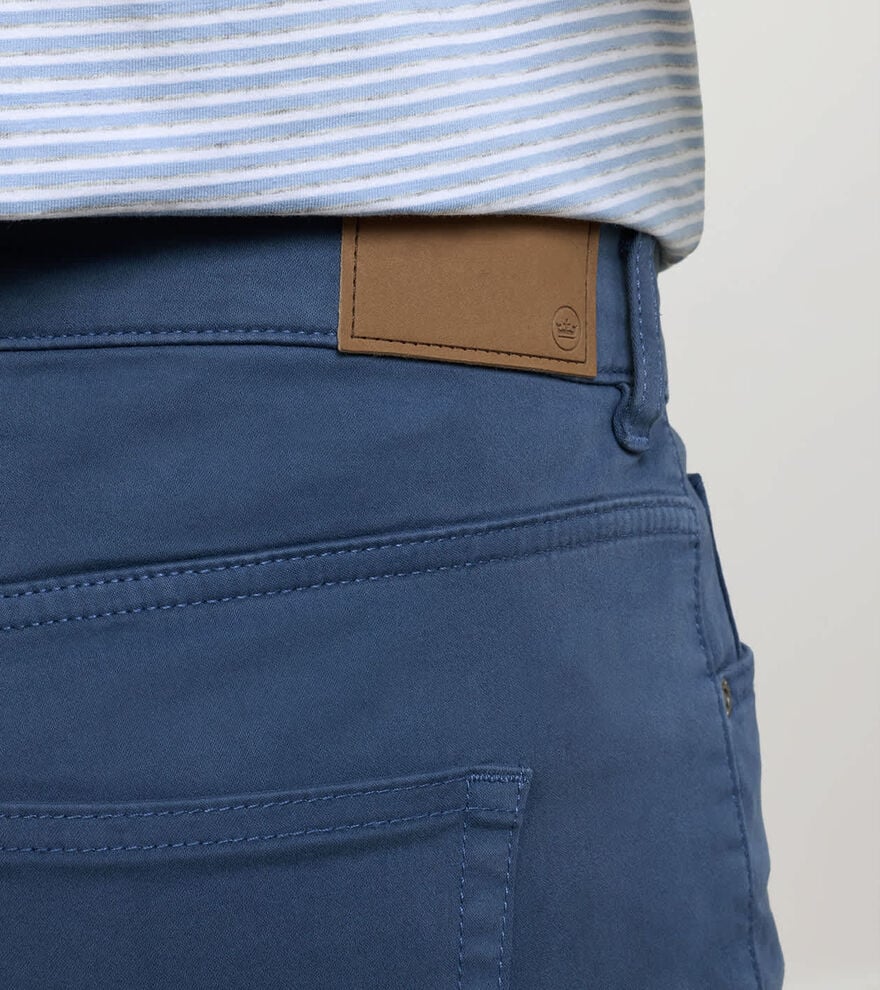 Signature Sateen Five-Pocket Pant image number 4