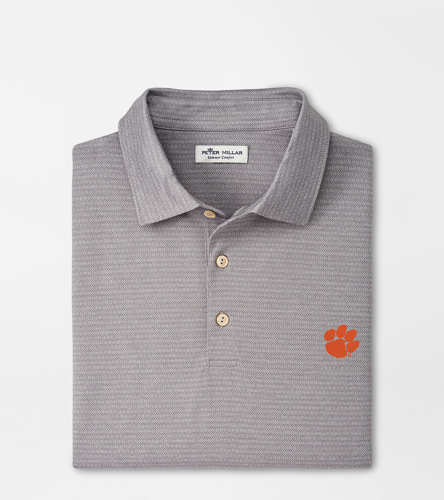 Clemson Groove Performance Jersey Polo image number 1