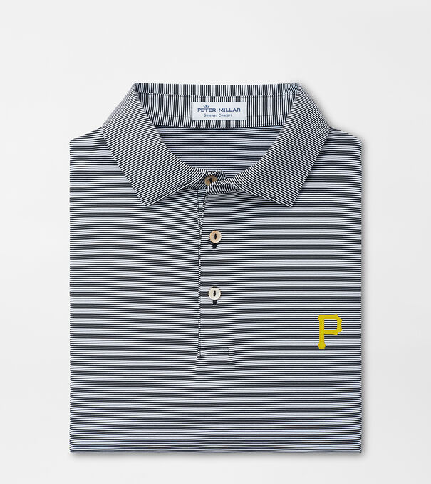 Pittsburgh Pirates Jubilee Stripe Performance Polo