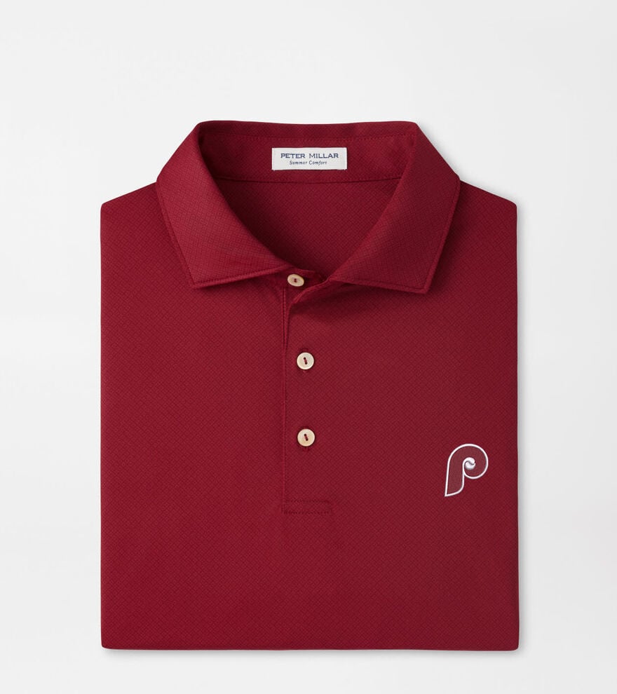 Cooperstown Philadelphia Phillies Hugo Performance Jersey Polo