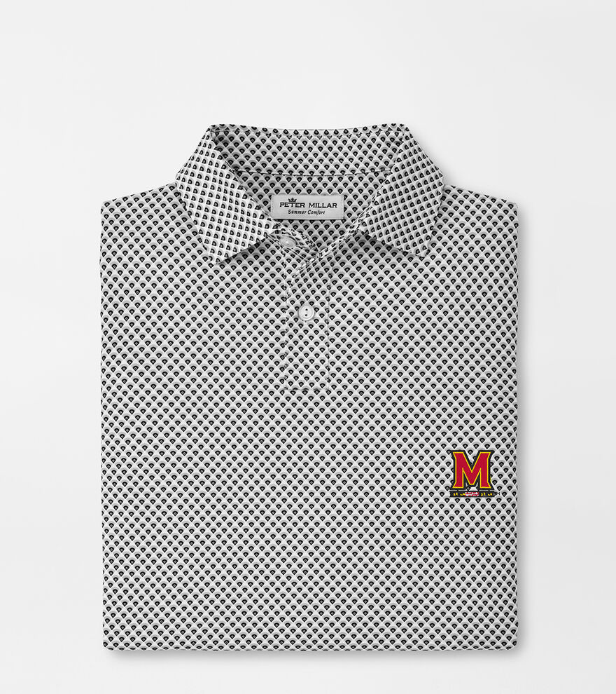 Maryland M Youth Performance Jersey Polo image number 1