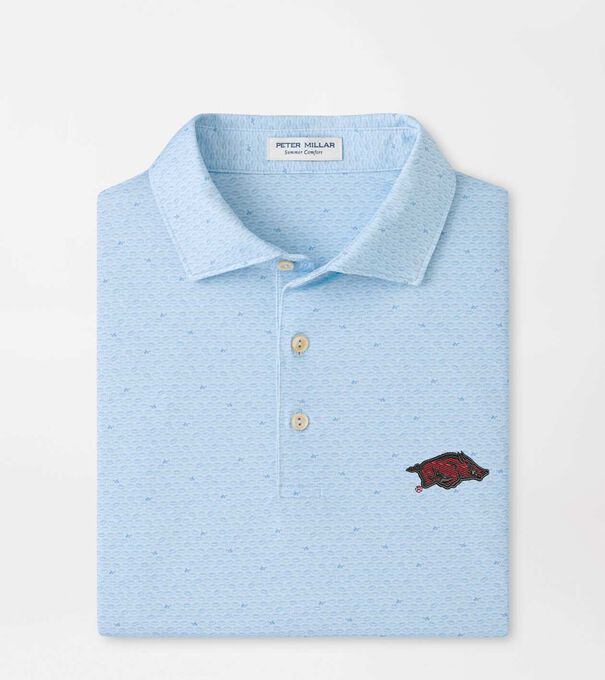 Arkansas On The Ball Performance Jersey Polo