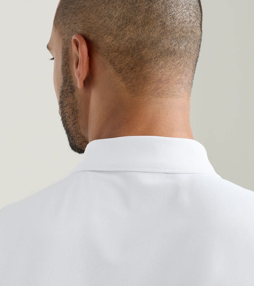 Solid Performance Mesh Polo image number 4