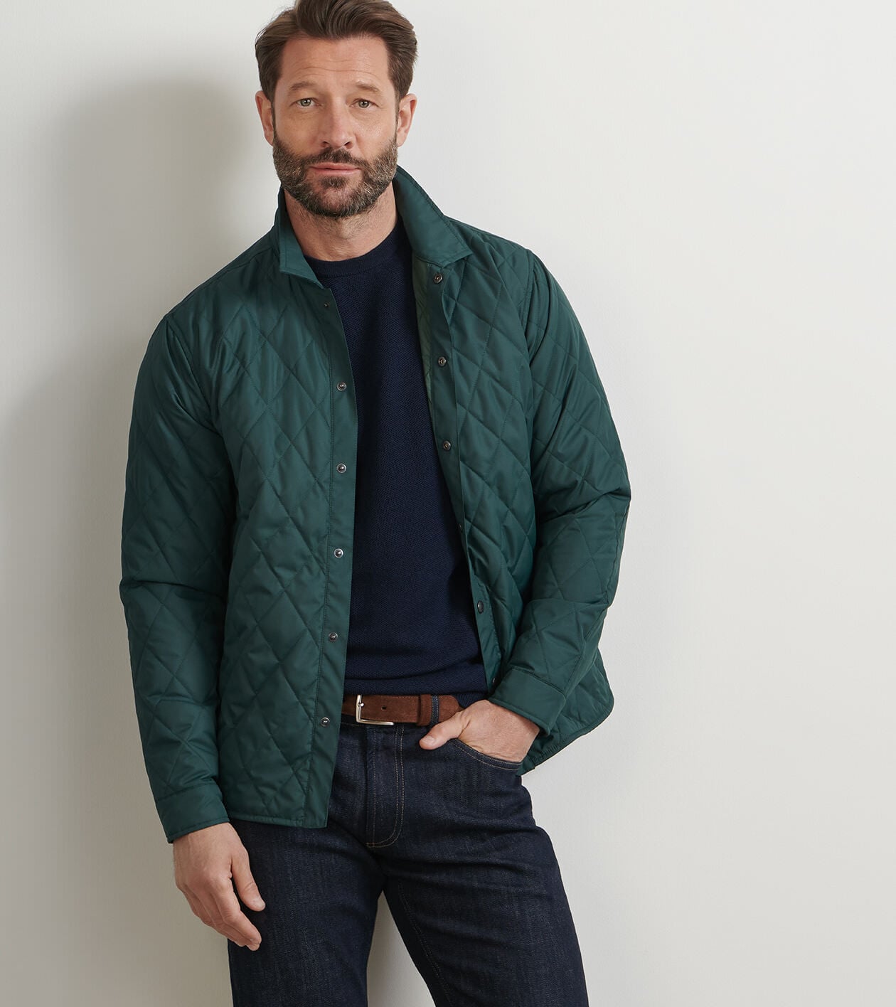 Brighton Shirt Jacket | Men's Jackets & Coats | Peter Millar