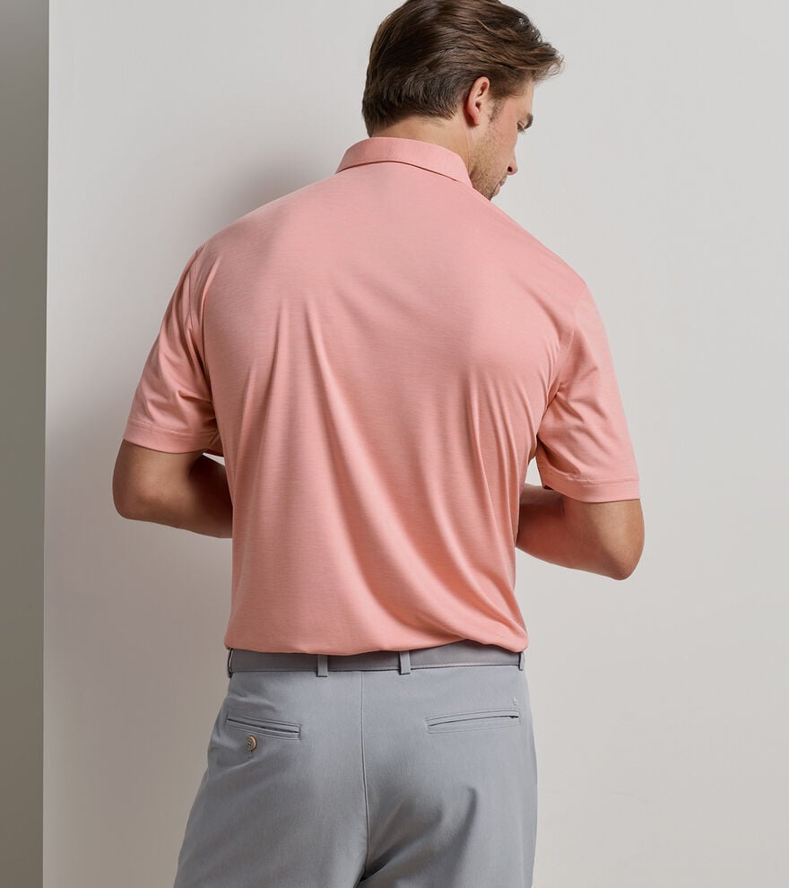 Featherweight M&eacute;lange Performance Polo image number 3