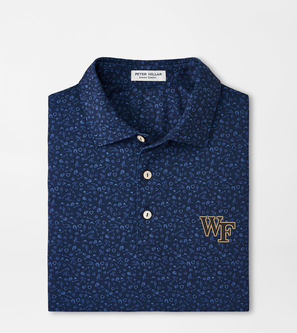 Wake Forest Batter Up Performance Jersey Polo
