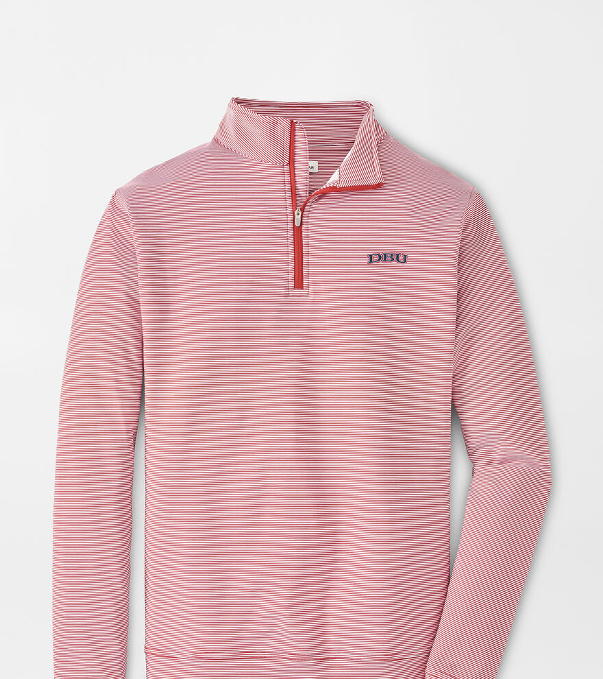 Dallas Baptist Stripe Perth Performance Quarter-Zip image number 1