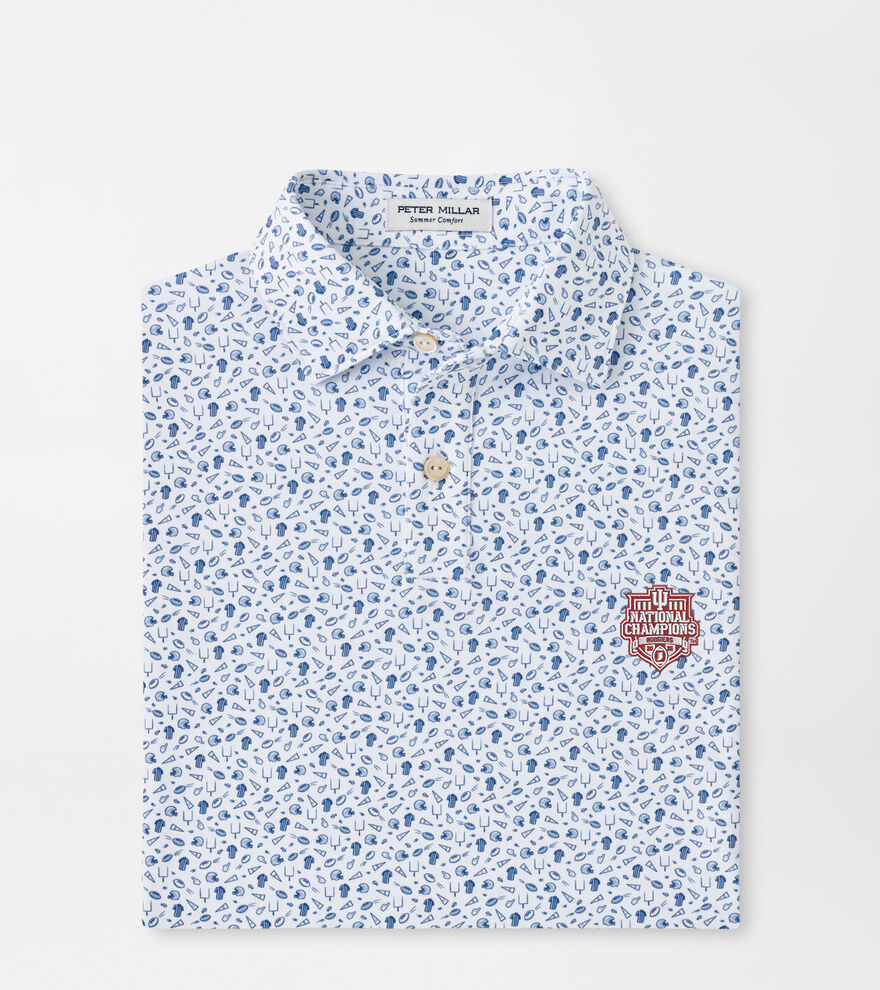 Indiana National Champions Kick Off Youth Performance Jersey Polo image number 1