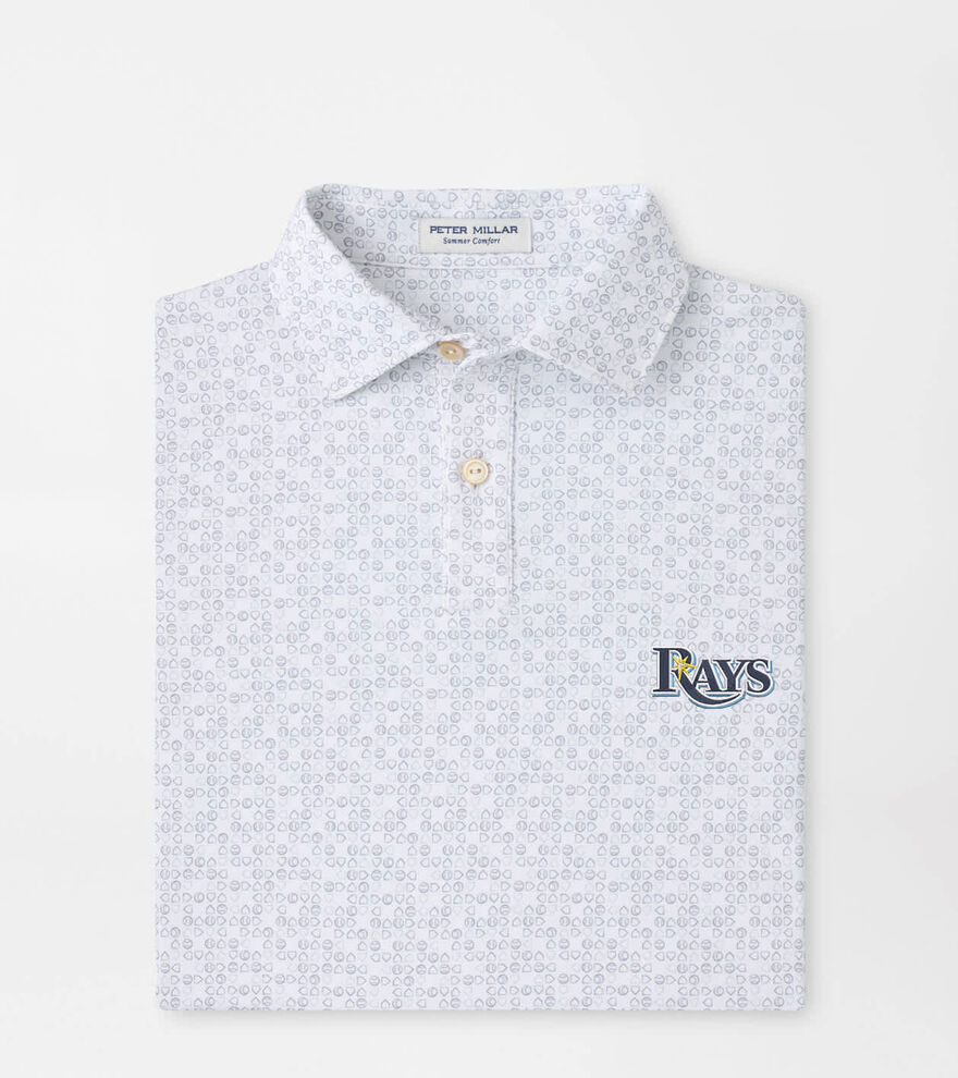 Cooperstown Tampa Bay Rays Bases Loaded Youth Performance Jersey Polo