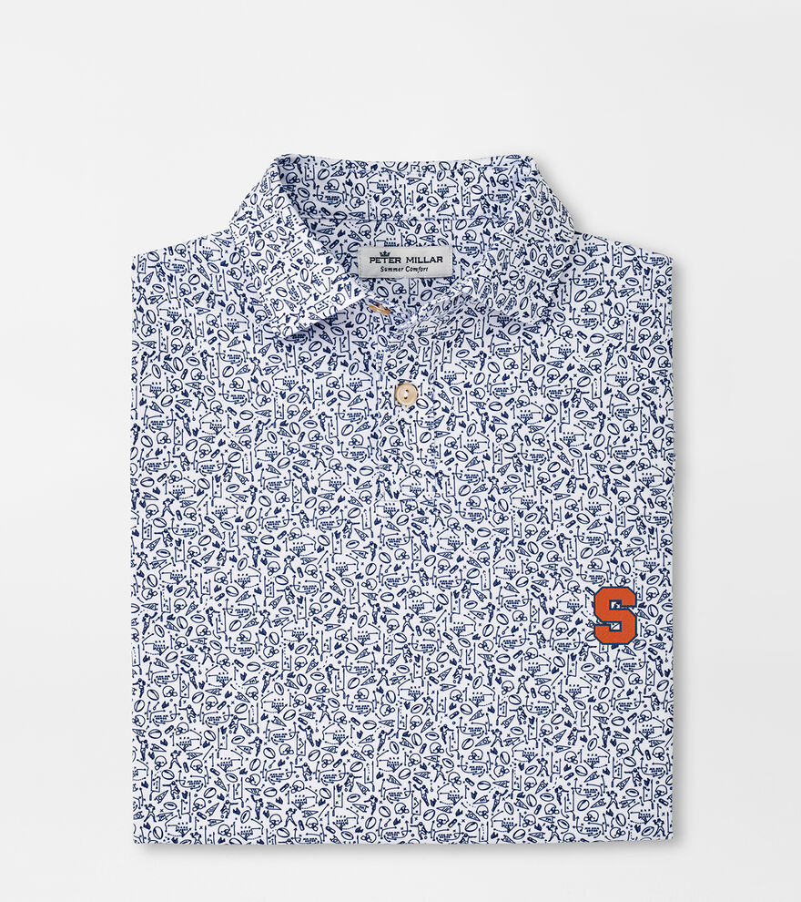Syracuse Youth Performance Jersey Polo image number 1