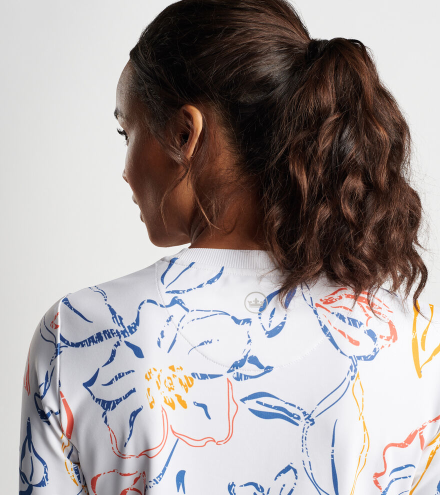 Birdie Multi Floral Sport Sweatshirt image number 5
