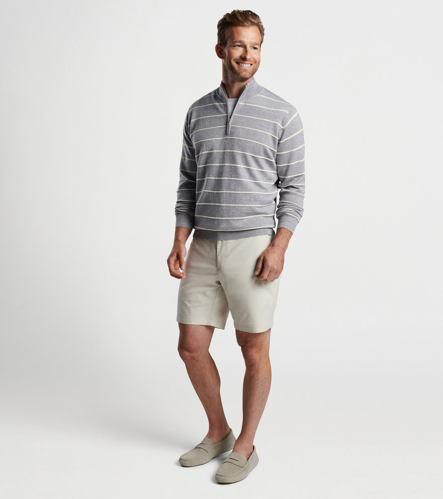 Eastham Striped Quarter-Zip Sweater image number 2