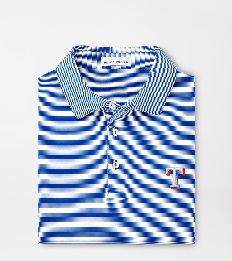 Texas Rangers Jubilee Stripe Performance Polo image number 1