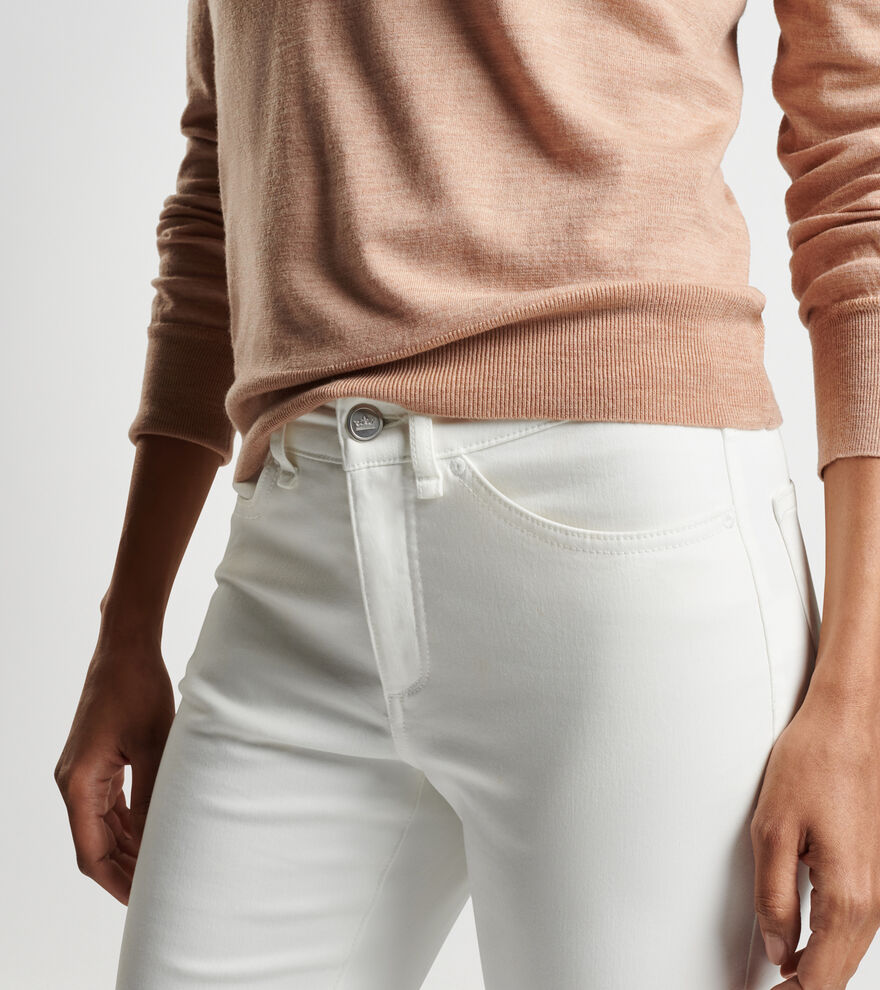 Karlie Stretch Sateen Pant | Women's Pants | Peter Millar