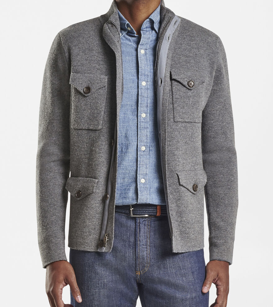 Wool Sweater Jacket image number 2