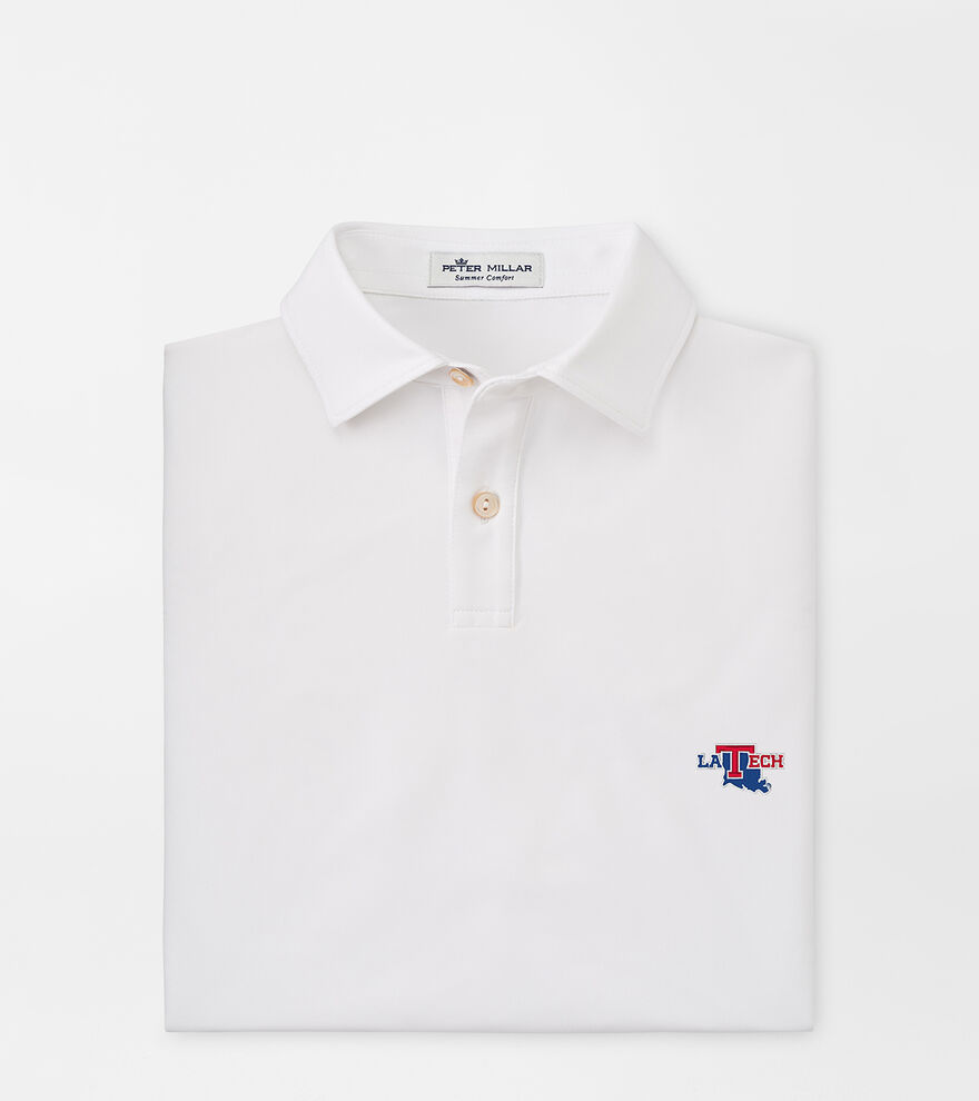 Louisiana Tech Youth Solid Performance Jersey Polo image number 1