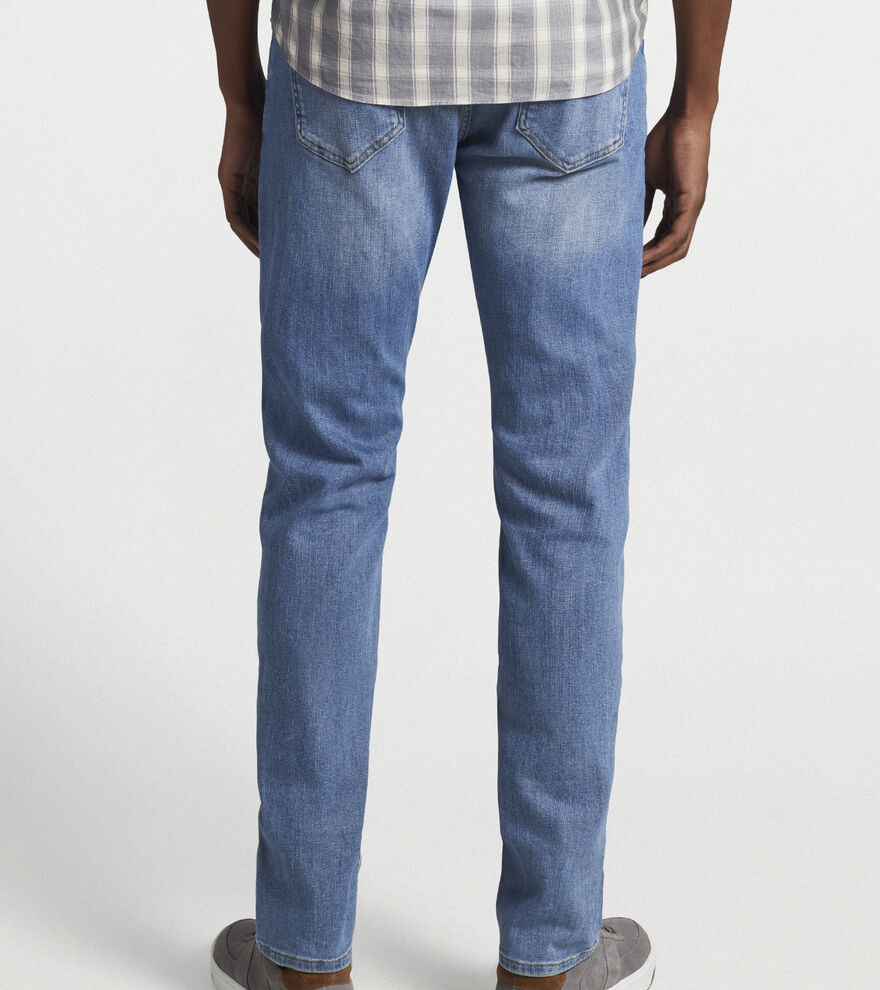 Vintage Washed Five-Pocket Denim image number 3